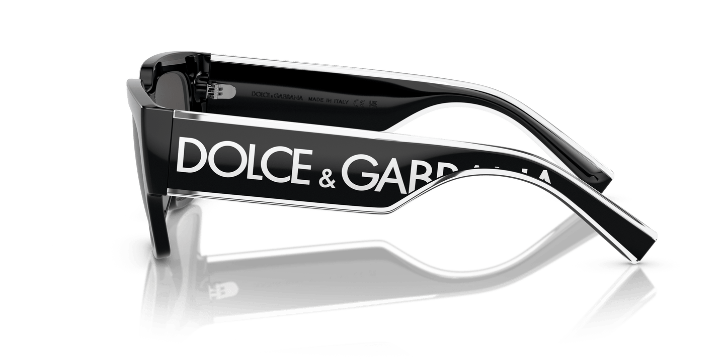 Dolce &amp; Gabbana Sunglasses Black-Dark Grey | Dolce&amp;Gabbana DG6184 Black-Dark Grey