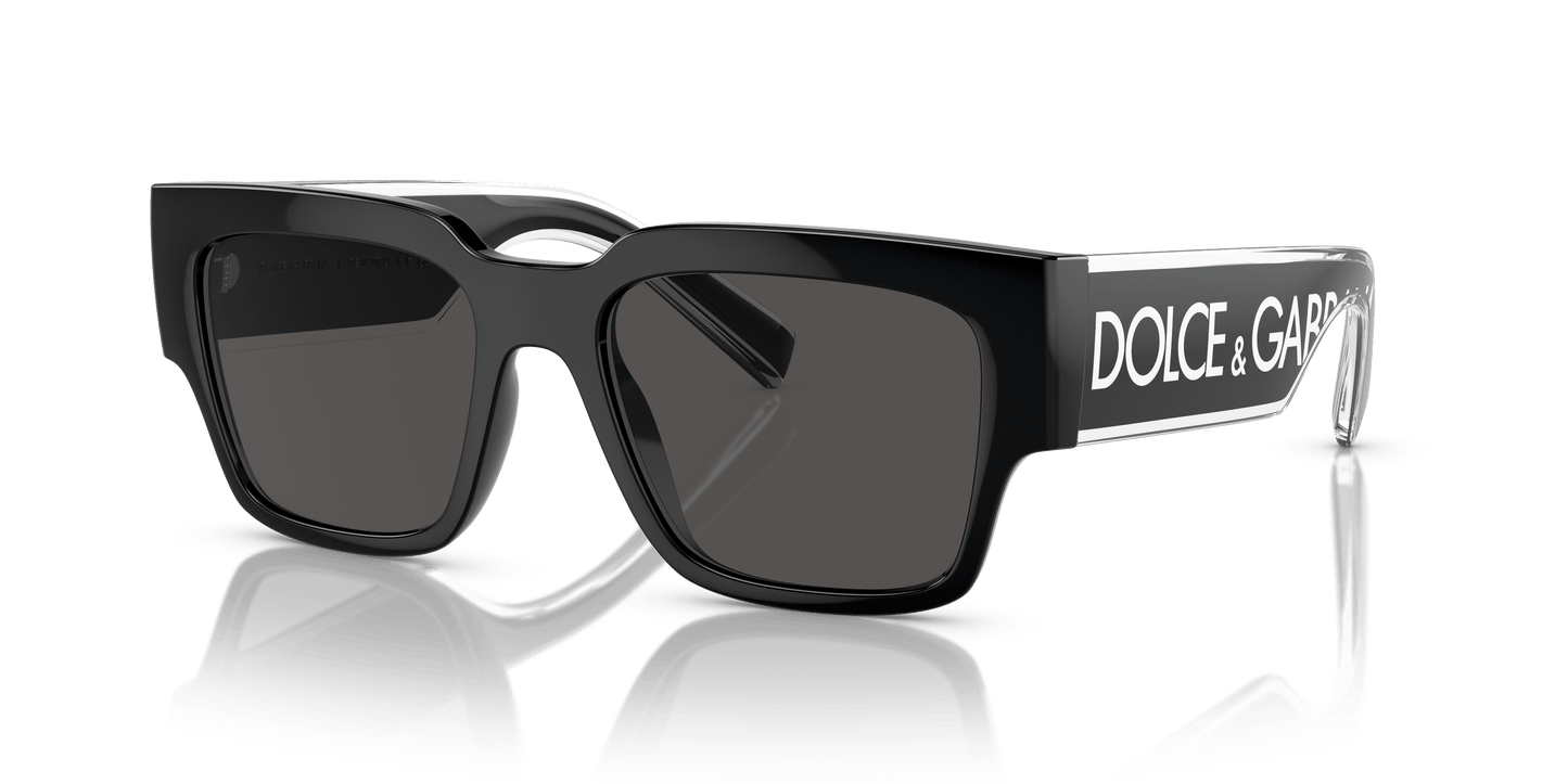 Dolce &amp; Gabbana Sunglasses Black-Dark Grey | Dolce&amp;Gabbana DG6184 Black-Dark Grey