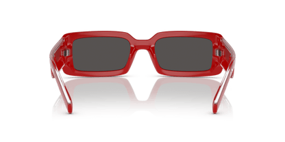 Dolce &amp; Gabbana Sunglasses Red-Dark Grey | Dolce&amp;Gabbana DG6187 Red-Dark Grey