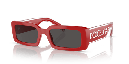 Dolce &amp; Gabbana Sunglasses Red-Dark Grey | Dolce&amp;Gabbana DG6187 Red-Dark Grey