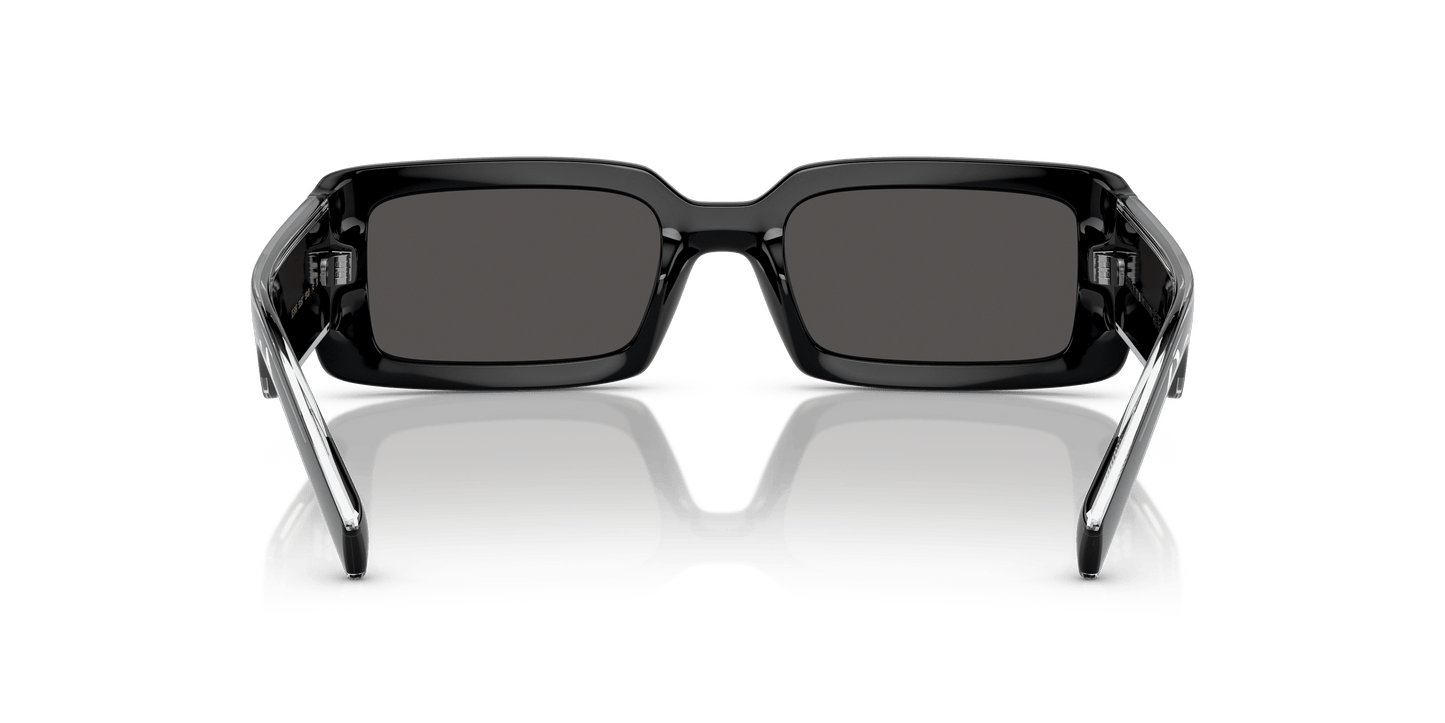משקפי שמש דולצ'ה וגבאנה שחור-אפור כהה | Dolce&Gabbana DG6187 Black-Dark Grey