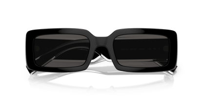 משקפי שמש דולצ'ה וגבאנה שחור-אפור כהה | Dolce&Gabbana DG6187 Black-Dark Grey