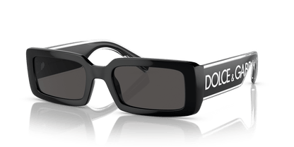 משקפי שמש דולצ'ה וגבאנה שחור-אפור כהה | Dolce&Gabbana DG6187 Black-Dark Grey