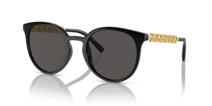 משקפי שמש דולצ'ה וגבאנה שחור-אפור כהה | Dolce&Gabbana DG6189U Black-Dark Grey