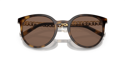 משקפי שמש דולצ'ה וגבאנה הוואנה-חום כהה | Dolce&Gabbana DG6189U Havana-Dark Brown