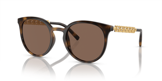 משקפי שמש דולצ'ה וגבאנה הוואנה-חום כהה | Dolce&Gabbana DG6189U Havana-Dark Brown