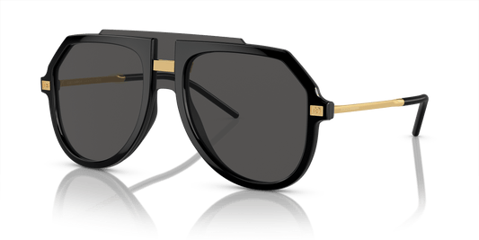 Dolce &amp; Gabbana Sunglasses Black-Dark Grey | Dolce&amp;Gabbana DG6195 Black-Dark Grey