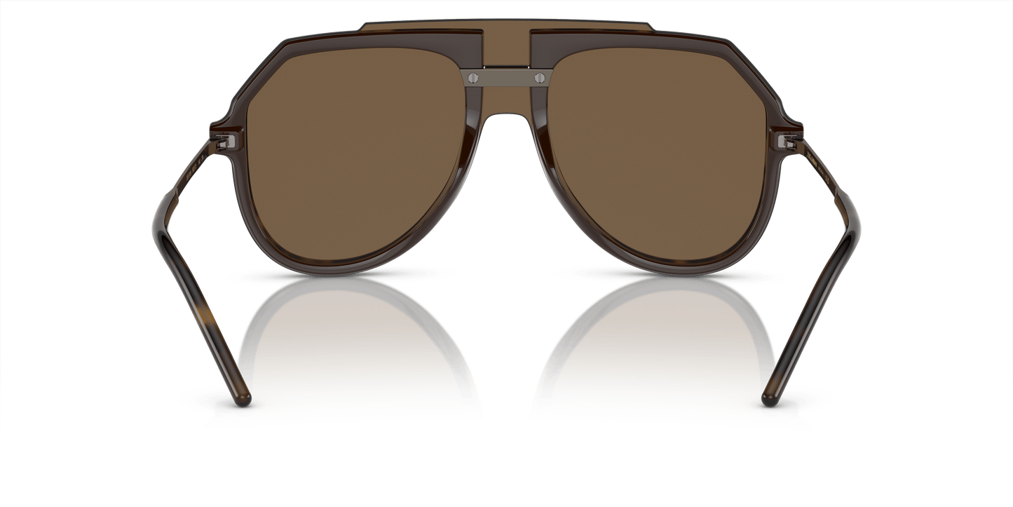 משקפי שמש דולצ'ה וגבאנה הוואנה-חום כהה | Dolce&Gabbana DG6195 Havana-Dark Brown