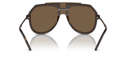 משקפי שמש דולצ'ה וגבאנה הוואנה-חום כהה | Dolce&Gabbana DG6195 Havana-Dark Brown