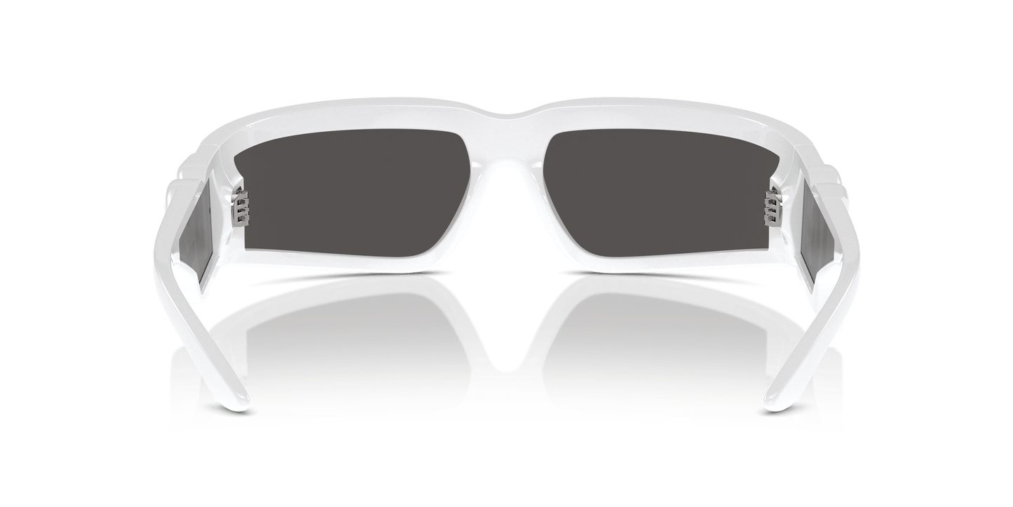 Dolce &amp; Gabbana Sunglasses White-Dark Grey | Dolce&amp;Gabbana DG6198 White-Dark Grey