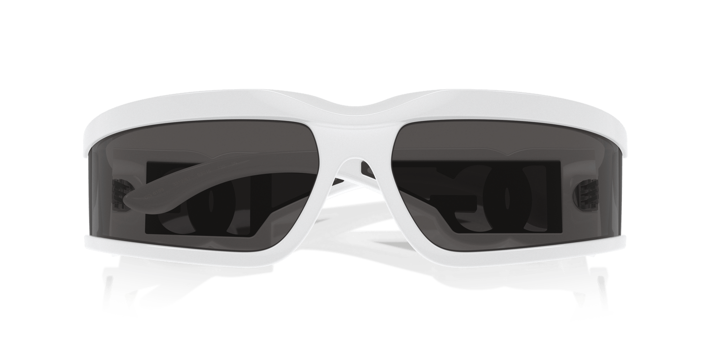 Dolce &amp; Gabbana Sunglasses White-Dark Grey | Dolce&amp;Gabbana DG6198 White-Dark Grey