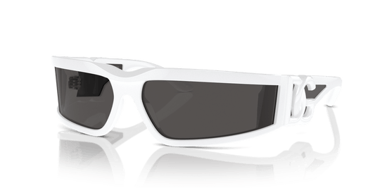 Dolce &amp; Gabbana Sunglasses White-Dark Grey | Dolce&amp;Gabbana DG6198 White-Dark Grey