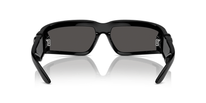 משקפי שמש דולצ'ה וגבאנה שחור-אפור כהה | Dolce&Gabbana DG6198 Black-Dark Grey