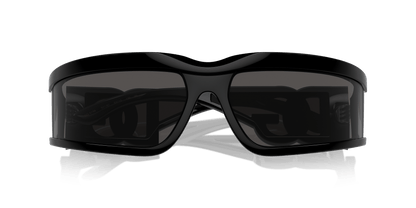 משקפי שמש דולצ'ה וגבאנה שחור-אפור כהה | Dolce&Gabbana DG6198 Black-Dark Grey