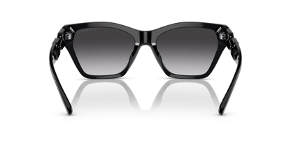 משקפי שמש של דולצ'ה וגבאנה עשן שחור מבריק | Emporio Armani EA4203U Shiny Black-Gradient Smoke