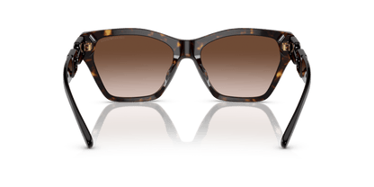 משקפי שמש דולצ'ה וגבאנה חום מבריק בהוואנה | Emporio Armani EA4203U Shiny Havana-Gradient Brown