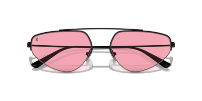 משקפי שמש פרארי מט שחור-ורוד | FERRARI FH1010TD Matte Black-Pink