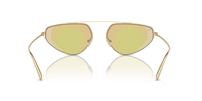 משקפי שמש פרארי מראה זהב-ירוק חיוור | FERRARI FH1010TD Pale Gold-Green Mirror