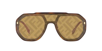 Fendi Tortoise-Brown Sunglasses | FENDI FE40006U Tortoise-Brown