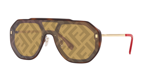 Fendi Tortoise-Brown Sunglasses | FENDI FE40006U Tortoise-Brown