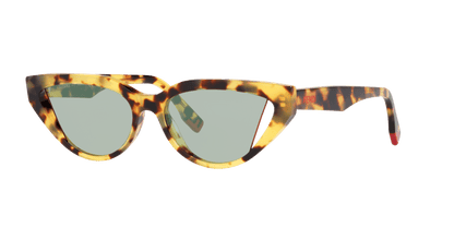 Fendi Tortoise-Green Sunglasses | FENDI FE40009I Tortoise-Green