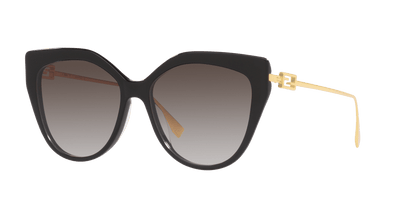 Fendi Sunglasses Black-Brown | FENDI FE40011U Black-Brown