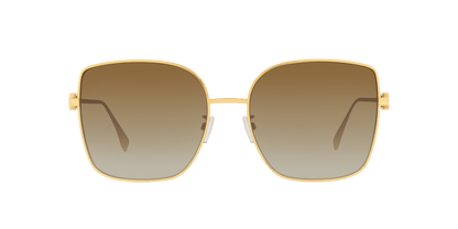 Fendi Gold Sunglasses | FENDI FE40013U Gold