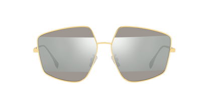 משקפי שמש של פנדי זהב-אפור | FENDI FE40016U Gold-Grey