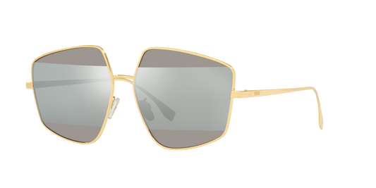 משקפי שמש של פנדי זהב-אפור | FENDI FE40016U Gold-Grey
