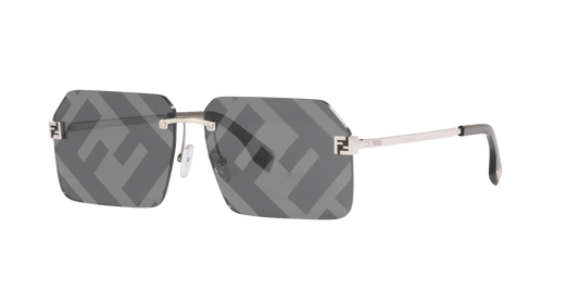 Fendi Sunglasses Grey Shiny-Grey Mirror | FENDI FE40043U Grey Shiny-Grey Mirror