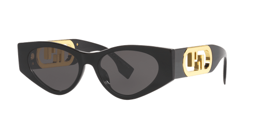 Fendi Sunglasses Black Shiny-Grey | FENDI FE40049I Black Shiny-Grey