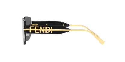 Fendi Sunglasses Gold Shiny-Grey | FENDI FE40066U Gold Shiny-Grey