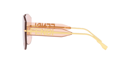 Fendi Sunglasses Gold Shiny-Pink | FENDI FE40067U Gold Shiny-Pink