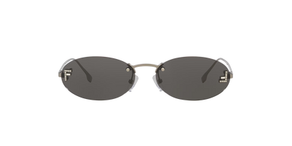 Fendi Sunglasses Grey-Grey | FENDI FE4075US Grey-Grey