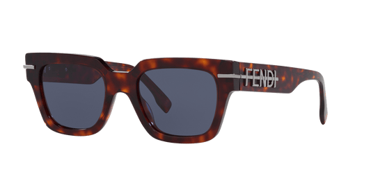 Fendi Tortoise-Blue Sunglasses | FENDI FE40078I Tortoise-Blue