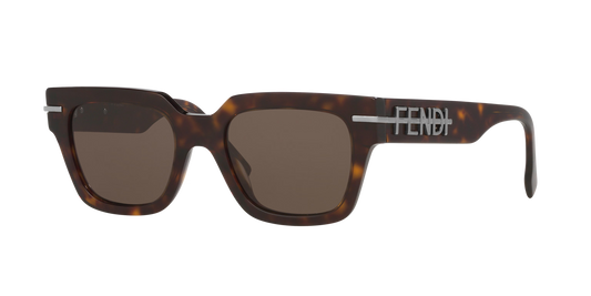 Fendi Tortoise-Brown Sunglasses | FENDI FE40078I Tortoise-Brown