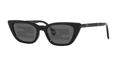 Fendi Sunglasses Black Shiny-Black | FENDI FE40089I Black Shiny-Black