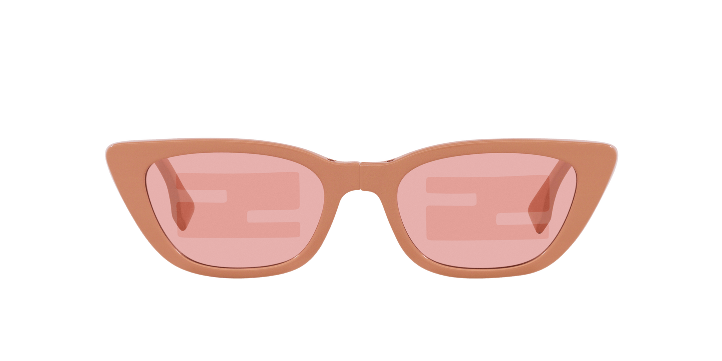 Fendi Sunglasses Pink Shiny-Pink | FENDI FE40089I Pink Shiny-Pink