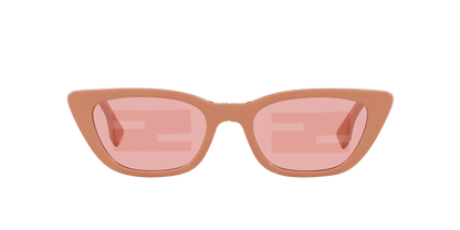 Fendi Sunglasses Pink Shiny-Pink | FENDI FE40089I Pink Shiny-Pink