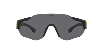 Fendi Sunglasses Black Shiny-Black | FENDI FE40088U-Y Black Shiny-Black