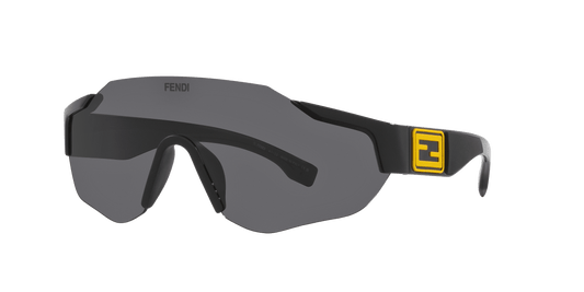 Fendi Sunglasses Black Shiny-Black | FENDI FE40088U-Y Black Shiny-Black