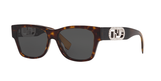 Fendi Sunglasses Tortoise Yellow-Blue | FENDI FE40081I Tortoise Yellow-Blue