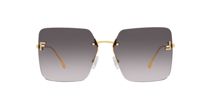 Fendi Gold-Grey Sunglasses | FENDI FE4082US Gold-Grey