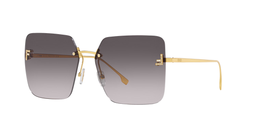 Fendi Gold-Grey Sunglasses | FENDI FE4082US Gold-Grey