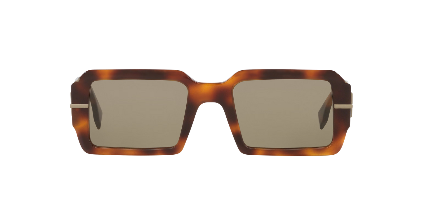 Fendi Tortoise-Brown Sunglasses | FENDI FE40073U Tortoise-Brown