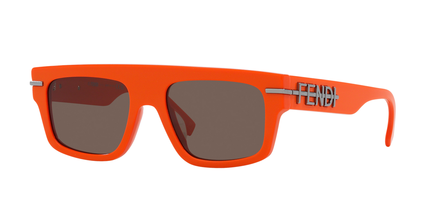 Fendi Sunglasses Orange-Brown | FENDI Fendigraphy Orange-Brown