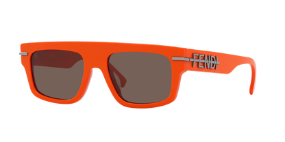 Fendi Sunglasses Orange-Brown | FENDI Fendigraphy Orange-Brown