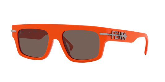 Fendi Sunglasses Orange-Brown | FENDI Fendigraphy Orange-Brown
