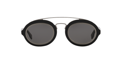 Fendi Black-Grey Sunglasses | FENDI Ffaround Black-Grey