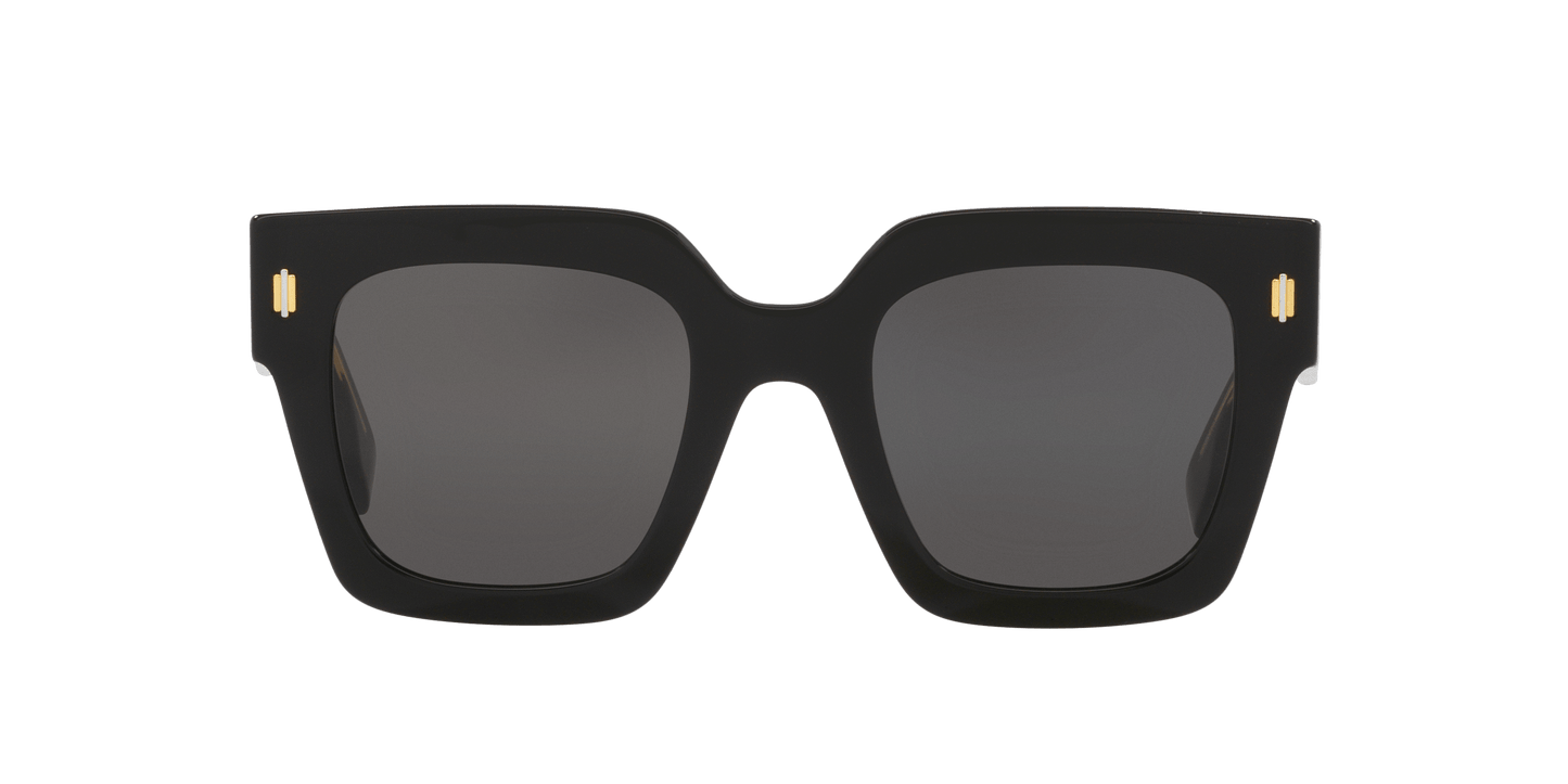 Fendi Roma Sunglasses Black-Grey | FENDI Roma FE40101I Black-Grey